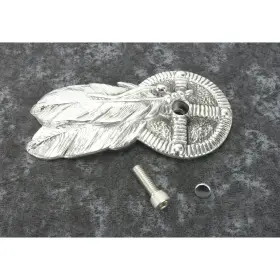 Iftc-1 Chrome Dome Motorcycle Products Polished Aluminum Medicine Wheel Air Cleaner Insert -