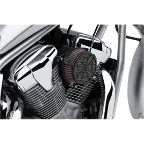 06-0267-02b-sb Cobra Cross Air Filter - Black Bolt