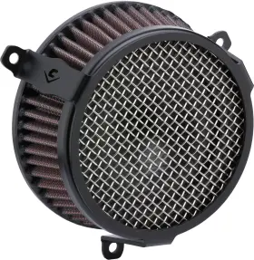 06-0267-03b-sb Cobra Air Intake Plain Black Fits Yam Bolt 13-19