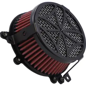 606-0100-02b-sb Cobra Air Filter - Cross Black