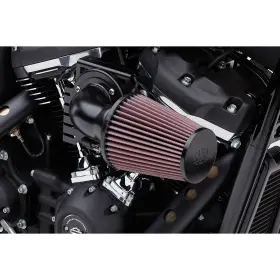 606-0100-06b-sb Cobra Cone Air Filter - Black/black