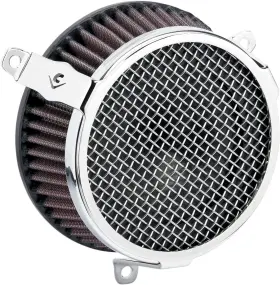 606-0102-03-sb Cobra Plain Chrome Powrflo Air Intake System