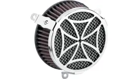 606-0103-02-sb Cobra Air Cleaner Kit - Cross Chrome