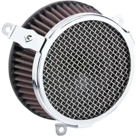 606-0104-03 Cobra Air Intake Plain Chrome For Harley Models Ft18-ft20