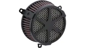 606-0104-04b-sb Cobra Fits Air Cleaner Kit - Spoke Black