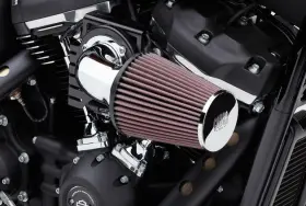 606-0104-06 Cobra Cone Air Intake Chrome Harley Softail 2018-2021
