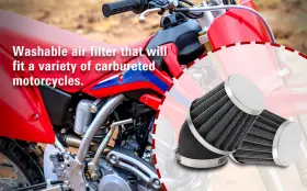 Comebuybest 550729485065 Motorcycle 50mm Air Cold Filter Cleaner Universal For Yamaha Suzuki