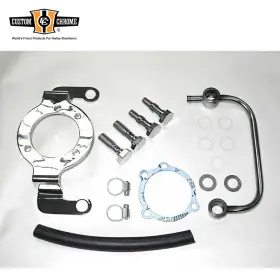629300 Custom Chrome Air Cleaners Support Brackets Mount Kit Fit For Harley Big Twin 1993-up