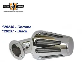 629303 Custom Chrome 688203 Chopped Digger Air Cleaner Filter With Mounting Bracket For Harley Xl 88-06