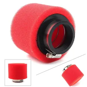 Dictorcoltd 550748601712 45mm Red Foam Air Filter For Crf50 Xr50 Motorcycle Atv Pit Dirt Bike Hs