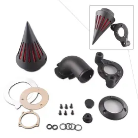 Dictorcoltd 550748639463 Spike Air Cleaner Intake Filter Kit For Harley Custom Sportster Xl883 1200 91-06