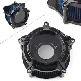 Dictorcoltd 550748807862 Black Cnc Air Cleaner Intake Filter For Harley Touring Trike 2008 2009-2016 2010