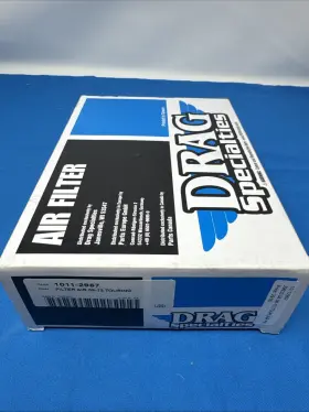 1011-2957 Drag Specialties New Stock Style Replacement Air Filter 08-13 Touring Bagger Harley