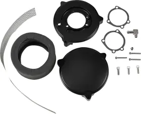 121160 Drag Specialties High Performance Fits 6 Inch Dragtron Ii Air Cleaner Kit - Black
