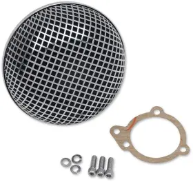 1010-0192 Drag Specialties 14-0110ss Bob Retro Style Air Cleaner For S&s E And G Series