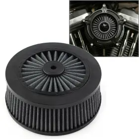 Dreamhighh 311000245811 Air Cleaner Filter Element Black Fit For Harley Sportster Touring Dyna Softail