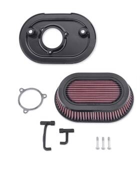 Eagle 29400479 Screamin Ventilator Extreme Air Cleaner M8 17-23 Heavy Breather Black
