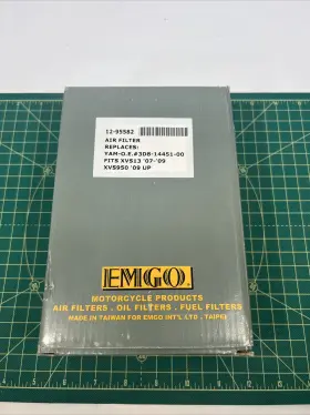12-95582 Emgo Air Filter #12-95582 Yamaha V-star 1300/v-star 950/stryker 1300. Nos St22