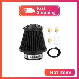 Eo-af38-bk Eopoayi 38mm 1-1/2 Inch Air Filter For Gy6 50cc 125cc 150cc 139qmb Taotao 49cc Atm