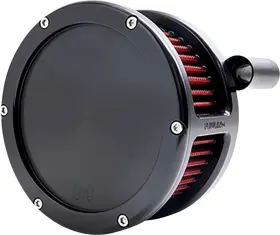 5453 Feuling Ba Series Solid Black Air Filter Kit For 2008-17 Harley Touring Softail