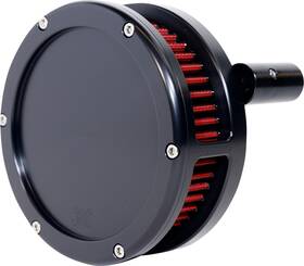 Feuling 5453-s Ba Slim Solid Black Air Filter Kit Fits 2008-17 Harley Touring Softail