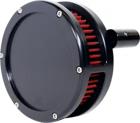 5453-s Feuling Ba Slim Solid Black Air Filter Kit Fits 2008-17 Harley Touring Softail