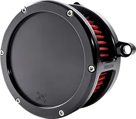 5473 Feuling - Ba Air Cleaner Kit Black With Red Filter M8 Road Glide Custom Flt