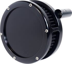 Feuling 5543-s Ba Slim Solid Black Air Filter Kit For 1999-2017 Harley Touring Softail