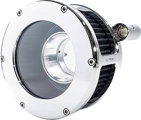 Feuling 5548 Ba Air Cleaner Kit Chrome/clear With Black Filter