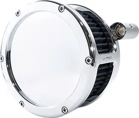 5557 Feuling Ba Series Solid Chrome Air Filter Kit For 2008-17 Harley Touring Softail