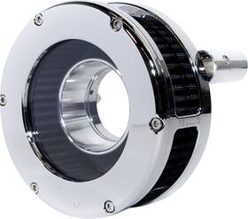 Feuling Parts 5568-s Ba Slim Air Cleaner Kit - Chrome/clear Black Filter Ft93-ft99