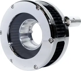 Ft93-ft99 Feuling Parts 5568-s Ba Slim Air Cleaner Kit - Chrome/clear Black Filter