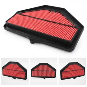 Flashbuyeasy 550749147226 Air Filter Intake Cleaner Replacement For Suzuki Gsx-r Gsxr 600 750 04-05 Red
