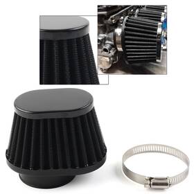 Flashbuyeasyusa 550746445066 51mm Air Intake Filter Cleaner Pod With Fixing Clamp For Honda Yamaha Universal