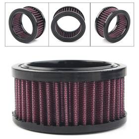 Fortodayyus 550729183060 Air Cleaner Intake Red Filter Fit For Harley Forty Eight Iron 883 Xl883n