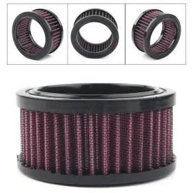 Fortodayyus 550729183060 Air Cleaner Intake Red Filter Fit For Harley Forty Eight Iron 883 Xl883n