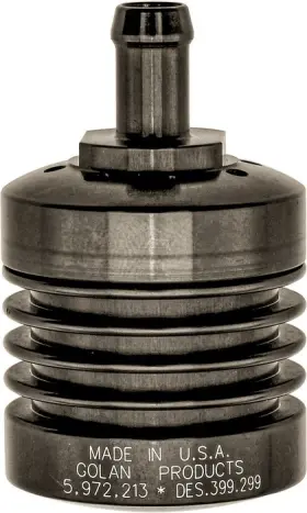 67-312b-blk Golan Products Breather Filter Black