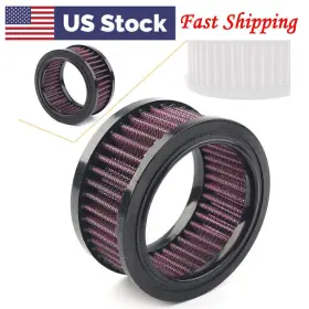 Goodnewstoreusa 550714307914 Cnc Air Cleaner Filter Element Replacement Fit Sportster Xl 883 1200 Forty Eight