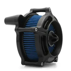 Harley2004-2008 Happy-motor Al-sm-957a-blue Air Cleaner Filters Intake Ops Spike Turbine For Xl883 Sportster
