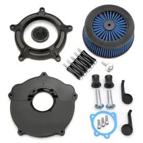 B5-sm-957a-blue Happy-motor Spike Turbine Air Cleaner For Harley Xl883l Superlow Xl883n Iron 883 2009-up