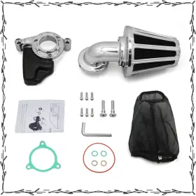 Cy-sm-cd1940-d-chrome Happy-motor Gauge Cone Air Cleaner Breather Filter For Harley M8 Softail/touring 2018