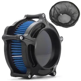 Mts-sm-973a-blue Happy-motor Sock Black Clarion Air Cleaner Filters For Harley Sportster Xl 883 1200 1991-up