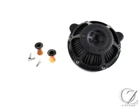 0206-0096 Harley-davidson 20011 11 Dyna Fat Bob Fxdf Performance Machine Max Black Ops Air Cleaner