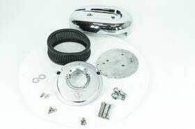 Harley-davidson 17-0403 02 Electra Glide Air Filter Cleaner Backplate Cover S&s Cycle Teardrop