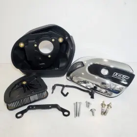 204000212 Harley Davidson Genuine 17-23 107ci Milwaukee Eight 8 M8 Air Cleaner Breather Filter Set