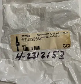 270598 Harley-davidson Oil Line Fittings 3 For Steel And Braided Fixed Lines. 270598. 2010