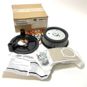 29000009 Harley-davidson Genuine 2007 Up Xl Screamin Eagle Round High-flow Air Cleaner