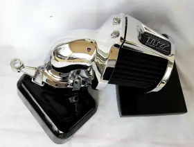 29000411 Harley-davidson Oem Milwaukee Eight M8 117 High Output Chrome Air Breather -nice