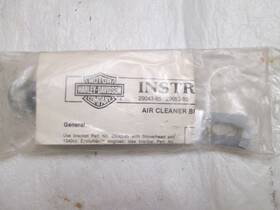 Harley-davidson 29043-85 N.o.s. Air Cleaner Chrome Support Bracket Kit 29053-85