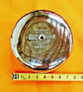 29138-914 Harley-davidson Factory 8 Inch Air Filter Cover With Bar And Sheild 29138-91